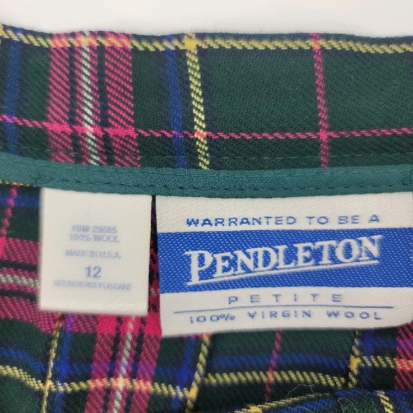 Pendleton Three Piece Skirt and Shorts Set Vintage - Picture 6 of 11